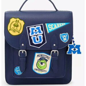 Disney Pixar Monsters University Patches Mini Backpack - BoxLunch Exclusive NWT
